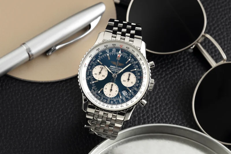 Breitling Navitimer chronograph steel automatic men's watch A23322 [2602315]