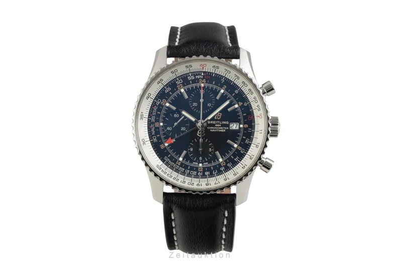 Breitling Navitimer World chronograph steel automatic men's watch A24322 [2602033]
