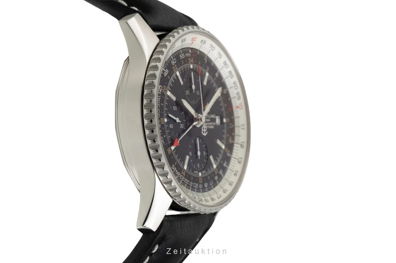 Breitling Navitimer World chronograph steel automatic men's watch A24322 [2602033]