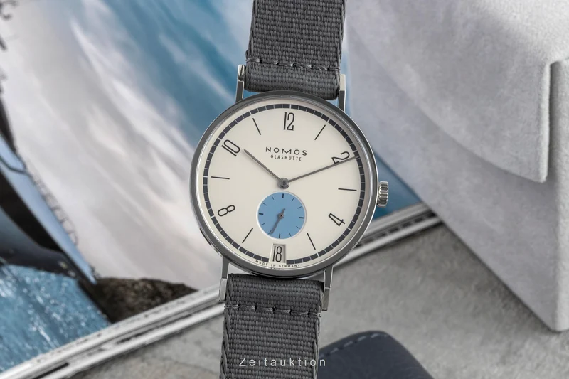 Nomos Tangente steel manual winding men's watch 179.S24 Limited [2602001]