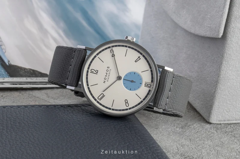 Nomos Tangente steel manual winding men's watch 179.S24 Limited [2602001]