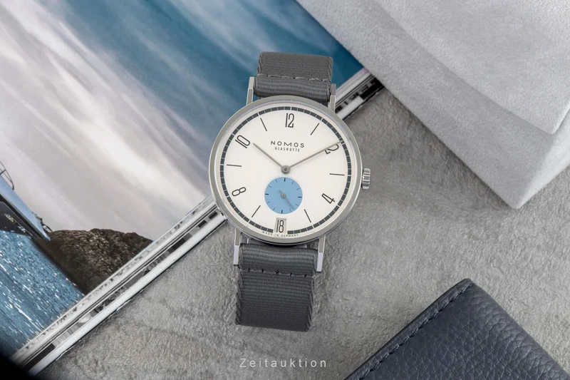 Nomos Tangente steel manual winding men's watch 179.S24 Limited [2602001]