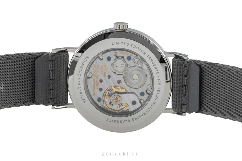 Nomos Tangente steel manual winding men's watch 179.S24 Limited [2602001]