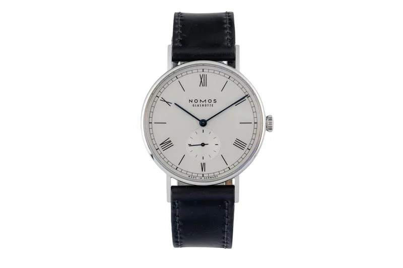 Nomos Ludwig steel manual winding men's watch 235 LP: 1960EUR [2602490]