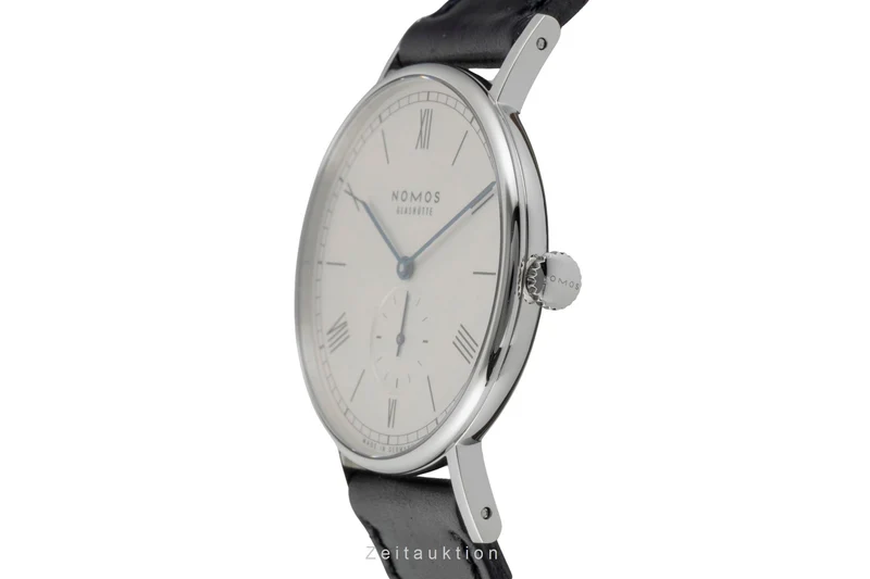 Nomos Ludwig steel manual winding men's watch 235 LP: 1960EUR [2602490]