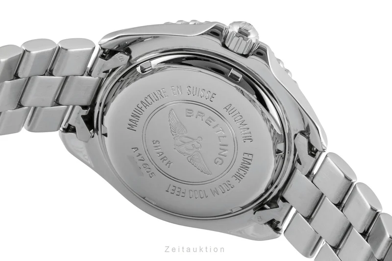 Breitling Shark steel automatic men's watch A17605 [2602101]