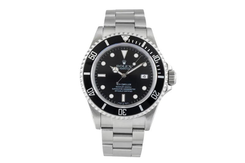 Rolex Sea-Dweller steel automatic men's watch 16600 [2602590]