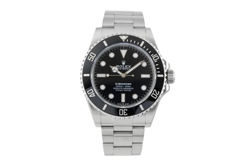 Rolex Submariner steel automatic men's watch 124060 [2602485]