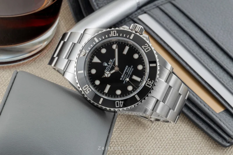 Rolex Submariner steel automatic men's watch 124060 [2602485]