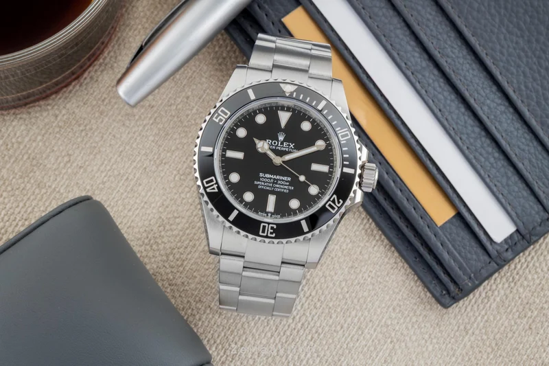 Rolex Submariner steel automatic men's watch 124060 [2602485]