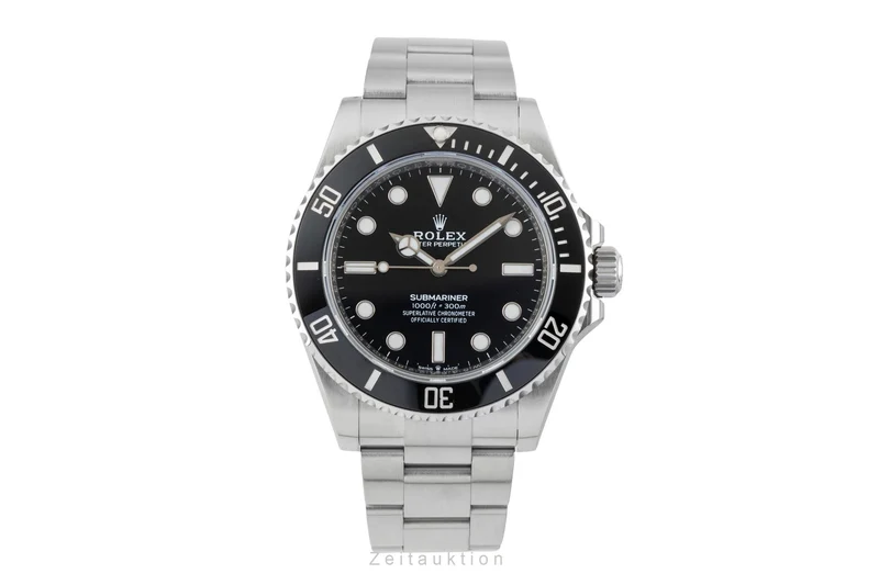 Rolex Submariner steel automatic men's watch 124060 [2602485]
