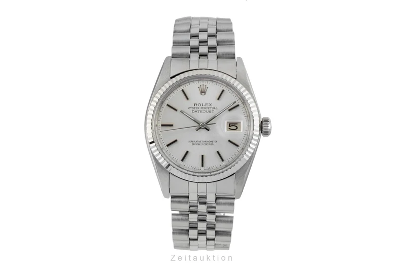 Rolex Datejust steel / white gold automatic men's watch 1601 Vintage [2602031]