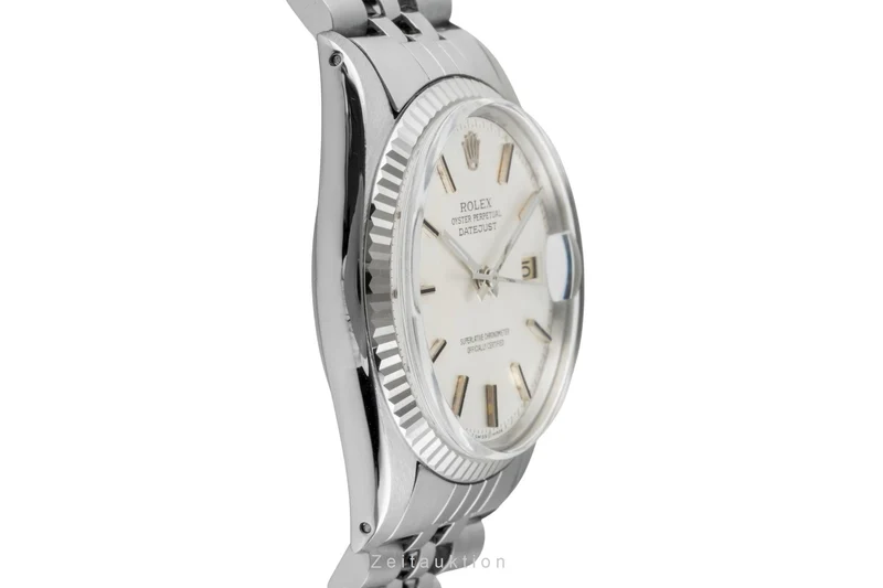 Rolex Datejust steel / white gold automatic men's watch 1601 Vintage [2602031]