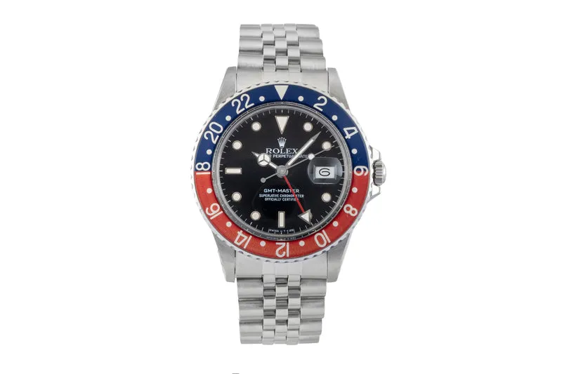 Rolex GMT-Master steel automatic men's watch 16750 Vintage [2602441]