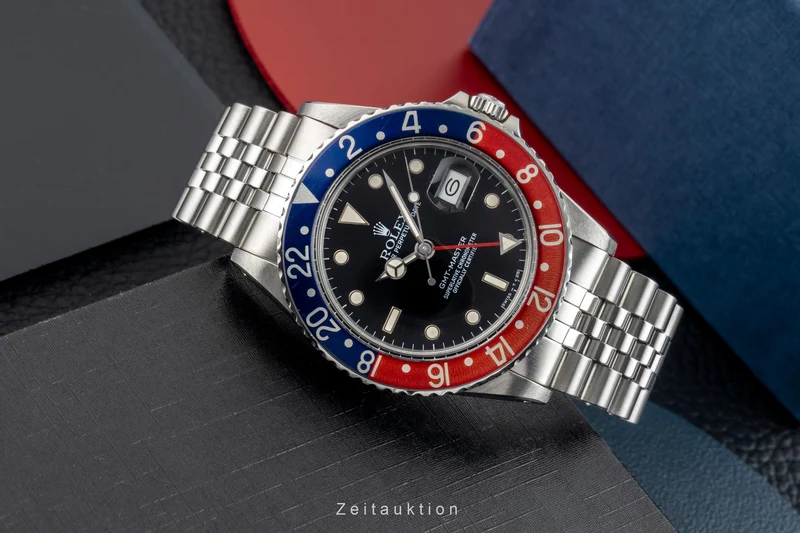Rolex GMT-Master steel automatic men's watch 16750 Vintage [2602441]