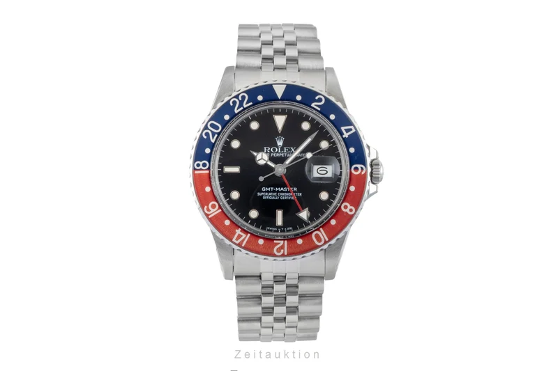 Rolex GMT-Master steel automatic men's watch 16750 Vintage [2602441]