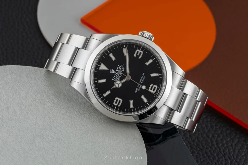 Rolex Explorer steel automatic men's watch 224270 [2602353]
