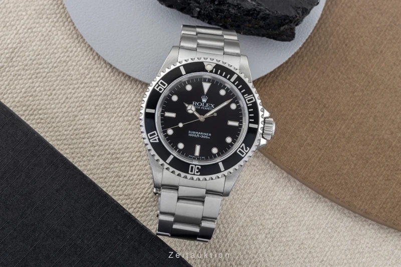 Rolex Submariner steel automatic men's watch 14060 [2602474]