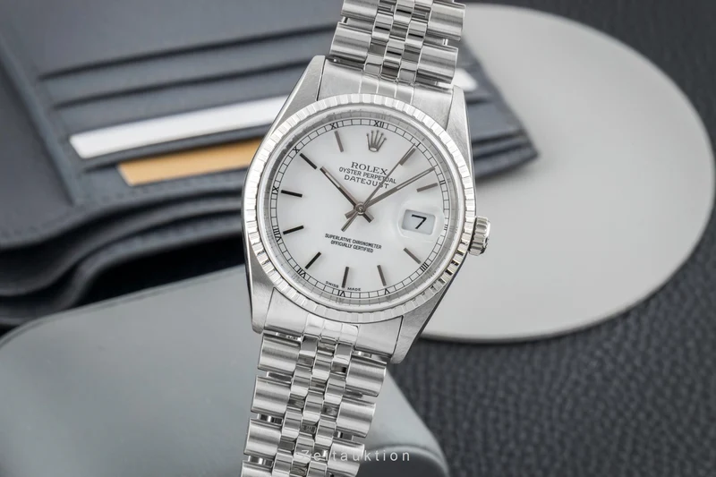 Rolex Datejust steel automatic men's watch 16220 [2602210]