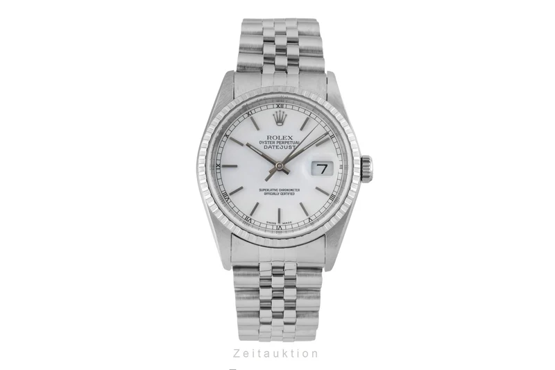 Rolex Datejust steel automatic men's watch 16220 [2602210]
