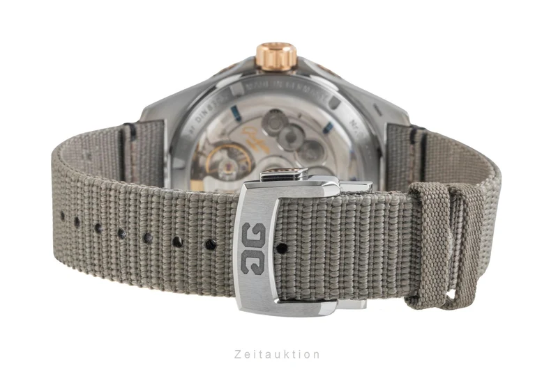 Glashütte SeaQ steel / gold automatic men's watch 1-36-13-04-91-34 LP: 16600EUR [2602486]
