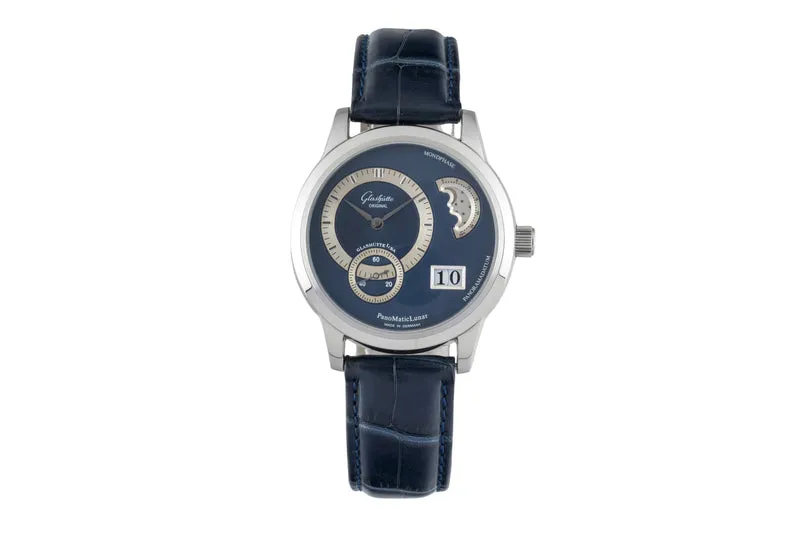 Glashütte PanoMaticLunar steel automatic men's watch 1-90-02-05-02-04 [2601994]