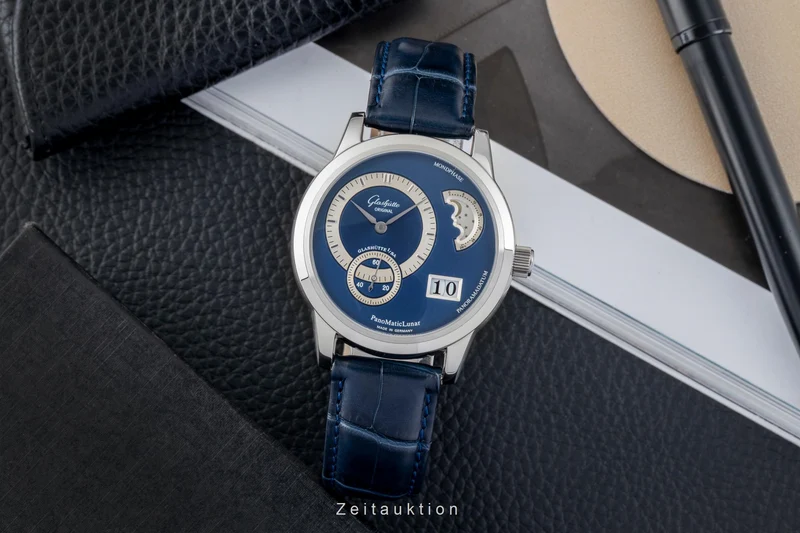 Glashütte PanoMaticLunar steel automatic men's watch 1-90-02-05-02-04 [2601994]