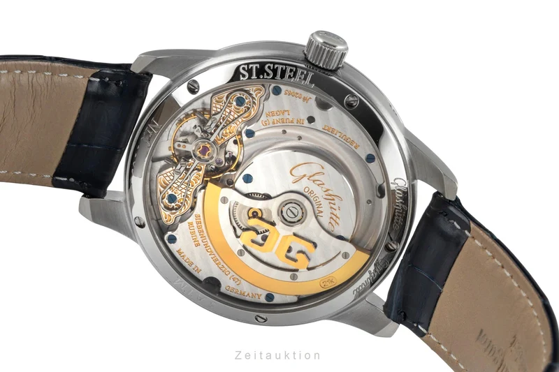 Glashütte PanoMaticLunar steel automatic men's watch 1-90-02-05-02-04 [2601994]
