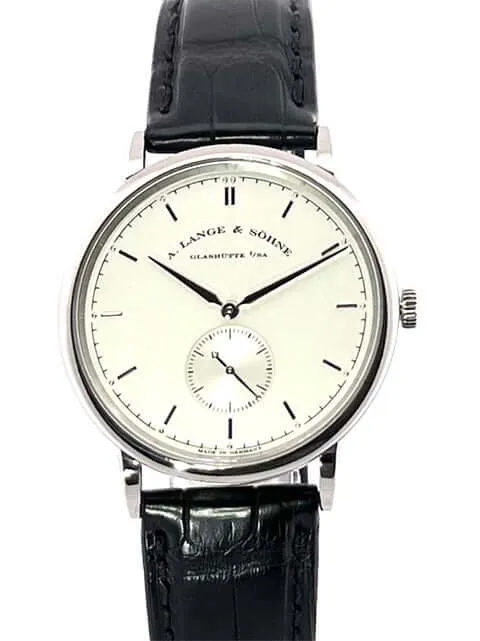 A. Lange & Söhne Saxonia 216.026 Weißgold
