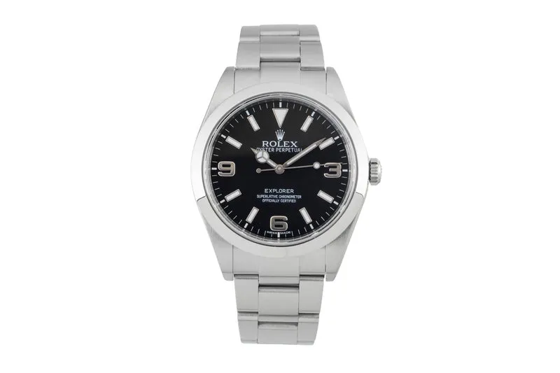 Rolex Explorer steel automatic men's watch 214270 [2602362]