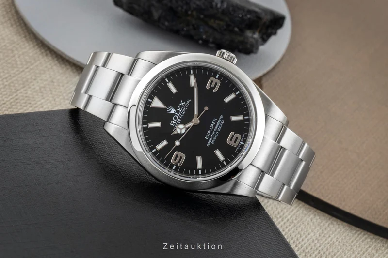 Rolex Explorer steel automatic men's watch 214270 [2602362]