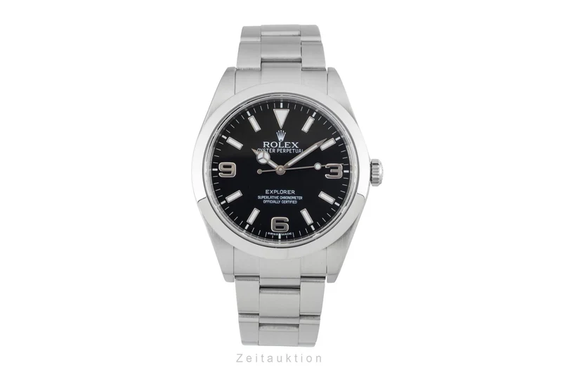 Rolex Explorer steel automatic men's watch 214270 [2602362]