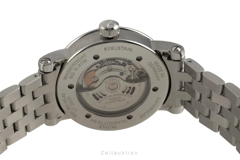 Mühle Teutonia II steel automatic men's watch M1-30-45-200-MB [2602028]