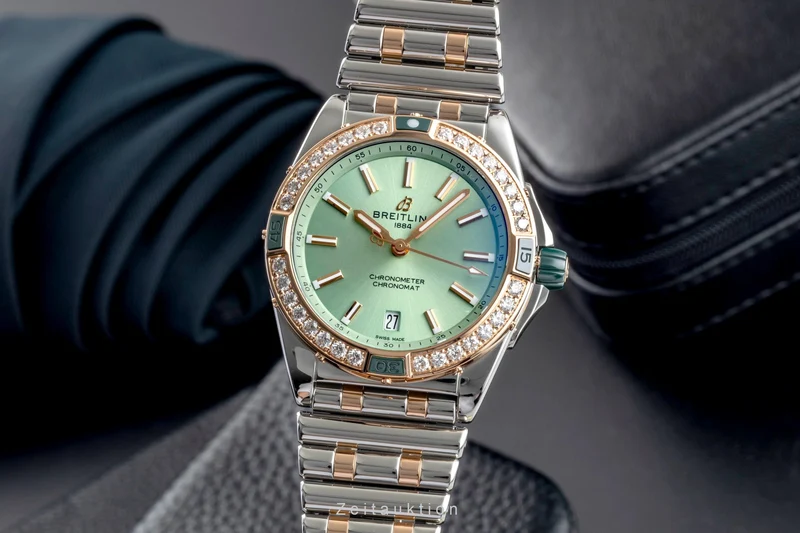 Breitling Chronomat steel / gold automatic men's watch U17356531L1U1 LP: 14900EUR [2602399]
