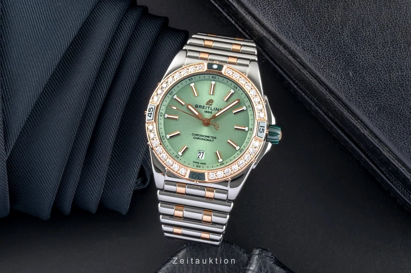 Breitling Chronomat steel / gold automatic men's watch U17356531L1U1 LP: 14900EUR [2602399]