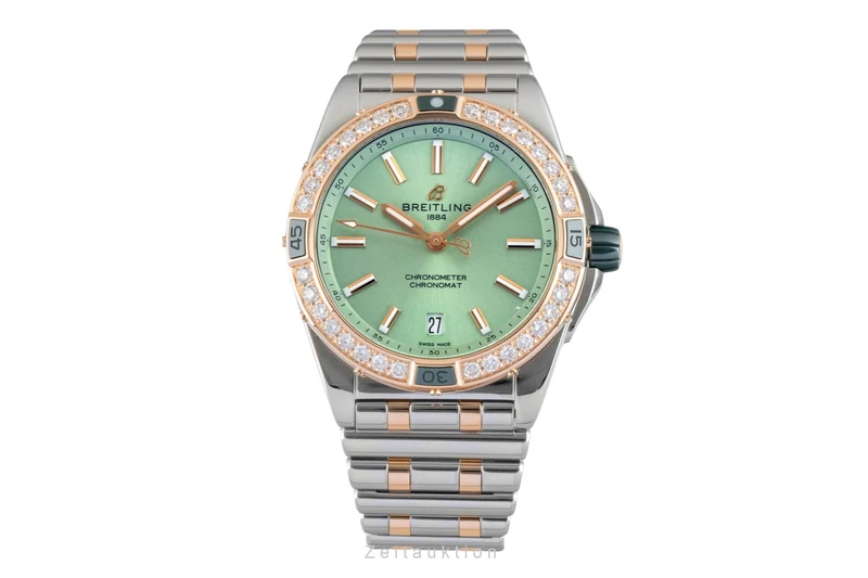 Breitling Chronomat steel / gold automatic men's watch U17356531L1U1 LP: 14900EUR [2602399]
