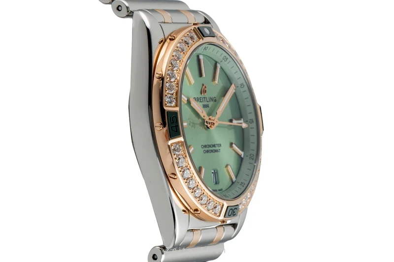 Breitling Chronomat steel / gold automatic men's watch U17356531L1U1 LP: 14900EUR [2602399]