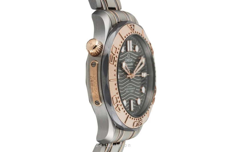 Omega Seamaster titanium / gold automatic men's watch 210.60.42.20.99.001 LP: 16200EUR Limited [2602493]