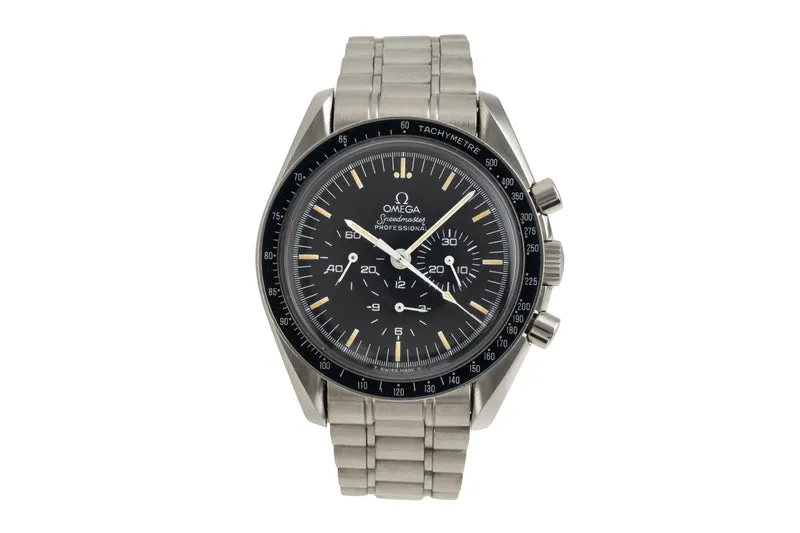 Omega Speedmaster Moonwatch chronograph steel manual winding men's watch 3590.50.00 LP: 7600EUR [2601753]