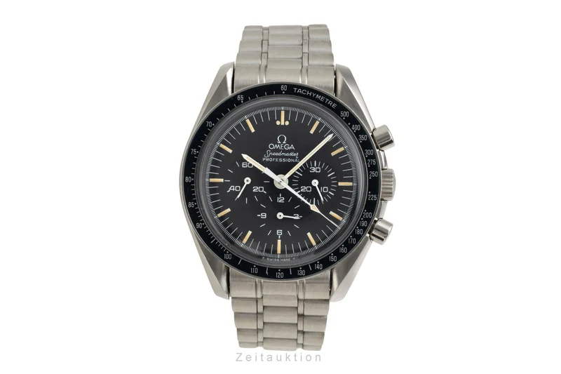 Omega Speedmaster Moonwatch chronograph steel manual winding men's watch 3590.50.00 LP: 7600EUR [2601753]