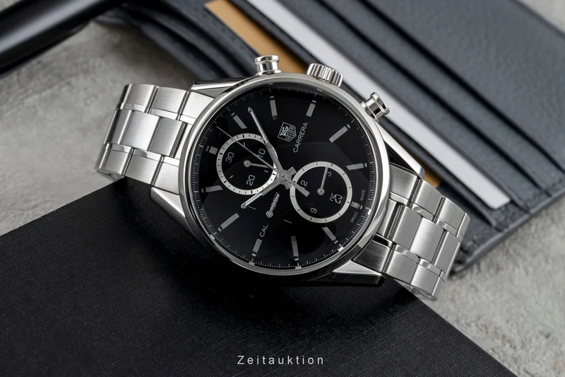 Tag Heuer Carrera chronograph steel automatic men's watch CAR2110-0 [2601517]