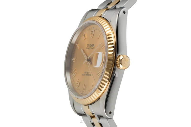 Tudor Prince Date steel / gold automatic men's watch 74033 [2601580]