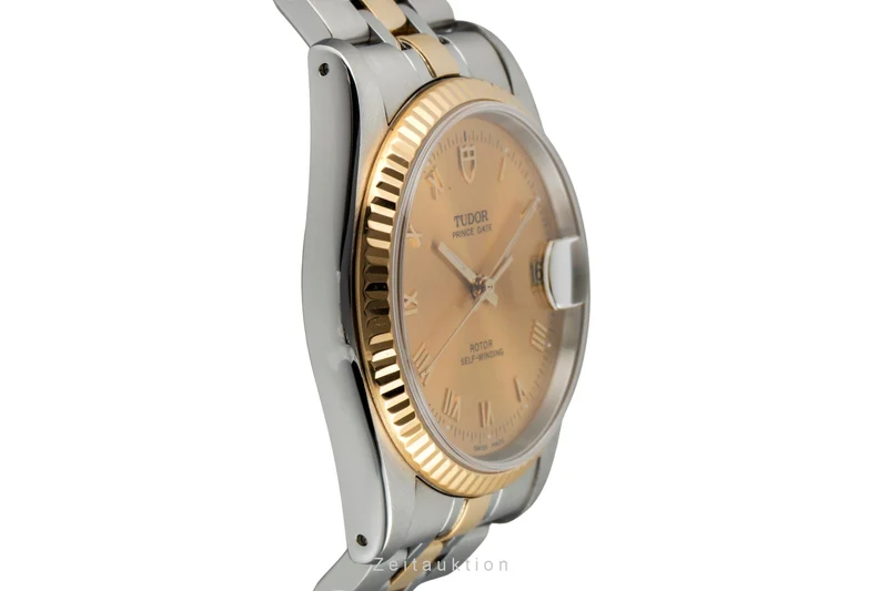 Tudor Prince Date steel / gold automatic men's watch 74033 [2601580]