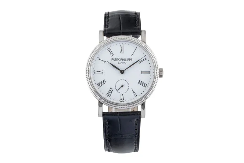 Patek Philippe Calatrava 18 ct white gold manual winding unisex 7119/1 [2602470]
