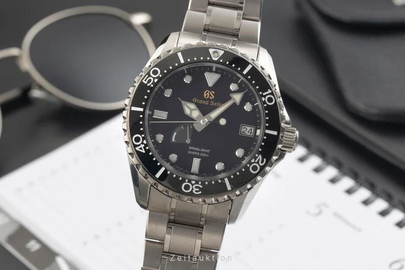 Grand Seiko Sport Spring Drive titanium automatic men's watch SBGA463 LP: 0EUR [2601697]