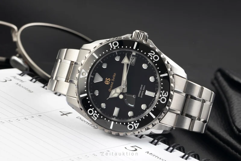 Grand Seiko Sport Spring Drive titanium automatic men's watch SBGA463 LP: 0EUR [2601697]