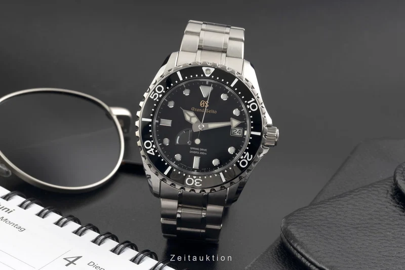 Grand Seiko Sport Spring Drive titanium automatic men's watch SBGA463 LP: 0EUR [2601697]