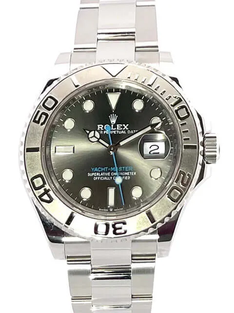 Rolex Yacht-Master 40 Oystersteel Platin 126622 Rhodium