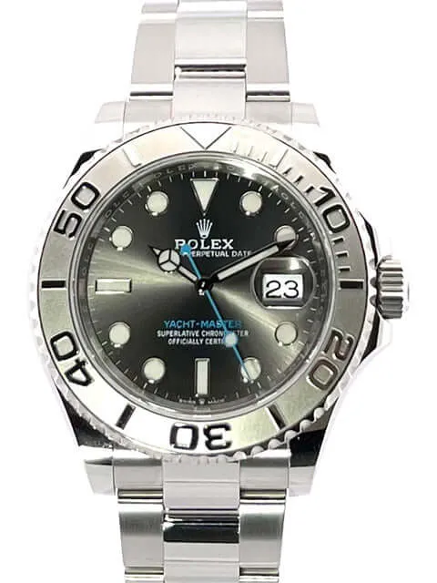 Rolex Yacht-Master 40 Oystersteel Platin 126622 Rhodium