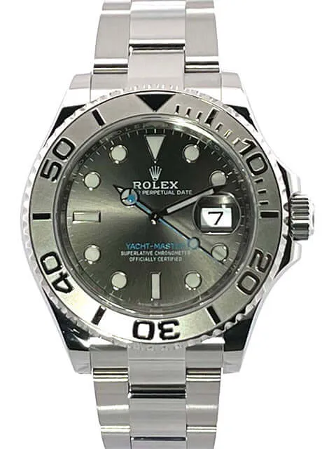 Rolex Yacht-Master 40 Oystersteel Platin 126622 Rhodium